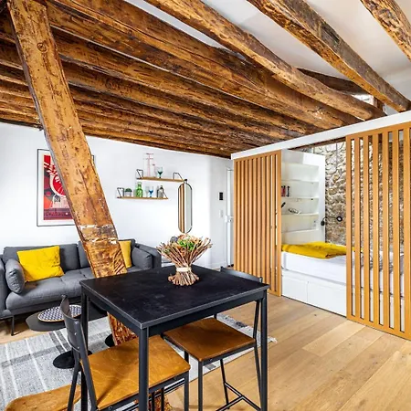 Daire Guestready - Charming Near The Beaubourg