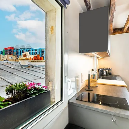 Guestready - Charming Near The Beaubourg Daire *